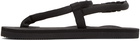 Suicoke Black KAT-2 Sandals