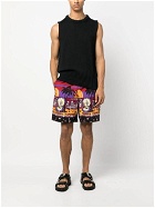 PLEASURES - Beach Printed Shorts