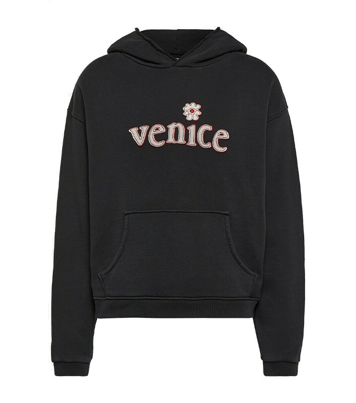 Photo: ERL Venice patch-appliqué cotton sweatshirt