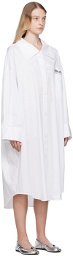 KIMHĒKIM White 1.5 Shirt Midi Dress