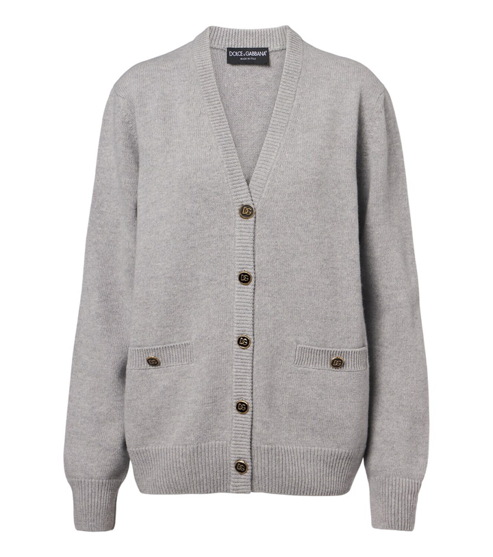 Photo: Dolce&Gabbana DG virgin wool cardigan