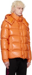 Moncler Orange Maya 70 Down Jacket