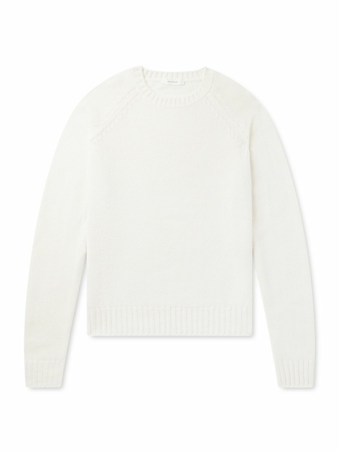 UMIT BENAN - Milano Cashmere Sweater - White