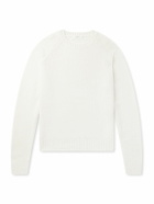 UMIT BENAN - Milano Cashmere Sweater - White