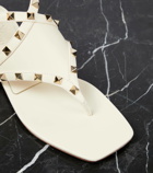 Valentino Garavani Rockstud leather thong sandals