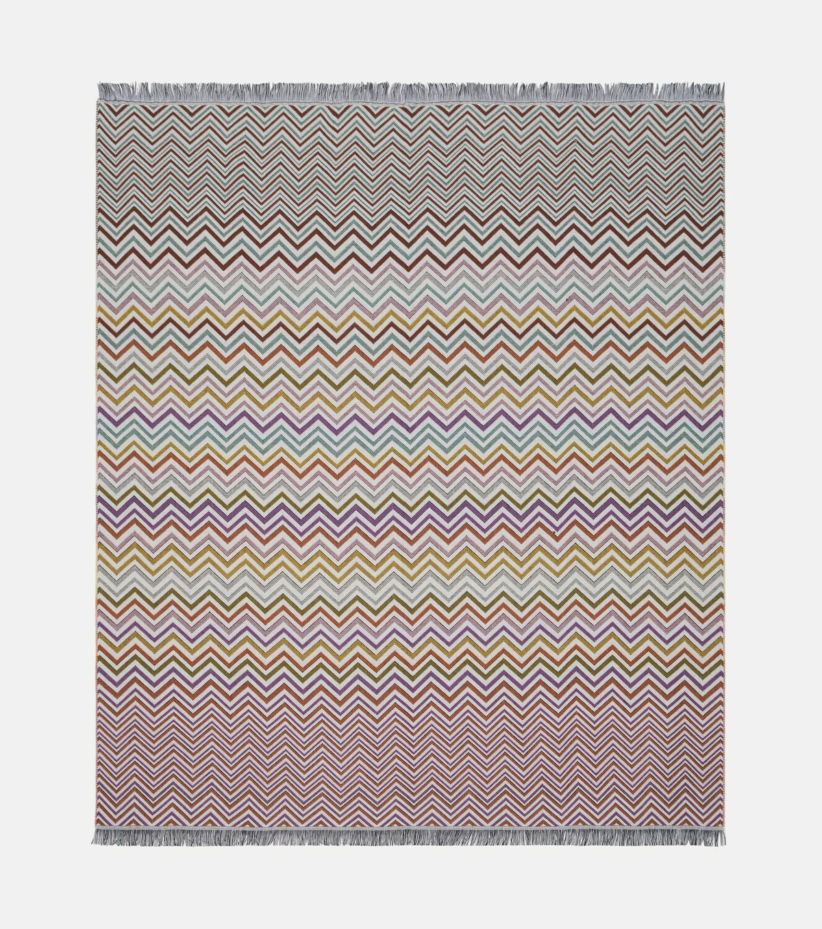 Missoni Antwan fringed wool-blend throw