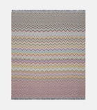 Missoni Antwan fringed wool-blend throw