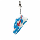 Off-White Men's OOO Keychain in White/Blue