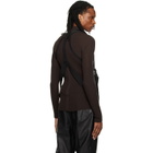 Rick Owens Black Tower Temple Leather Vest