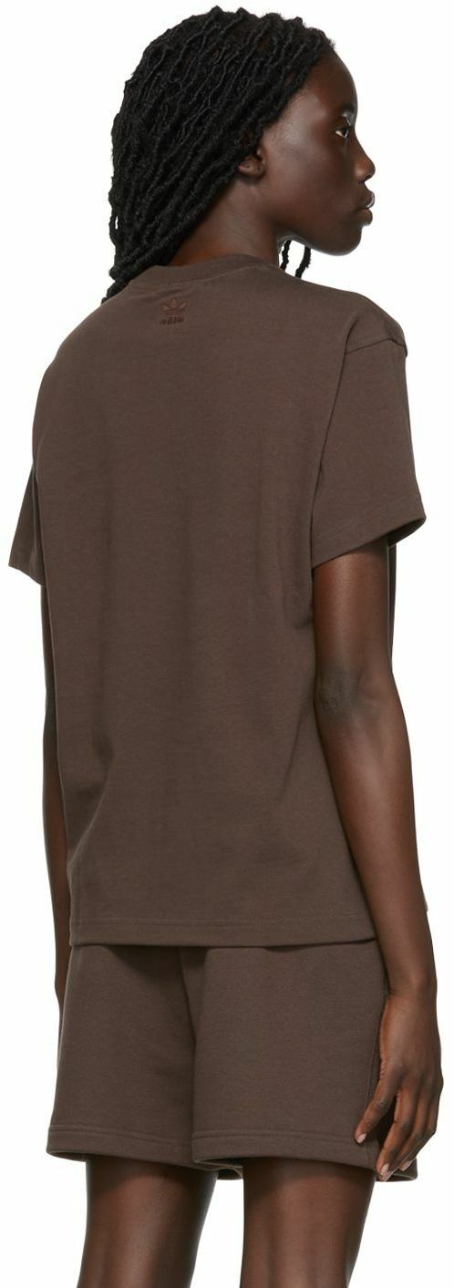 adidas x Humanrace by Pharrell Williams Brown Humanrace Basics T-Shirt
