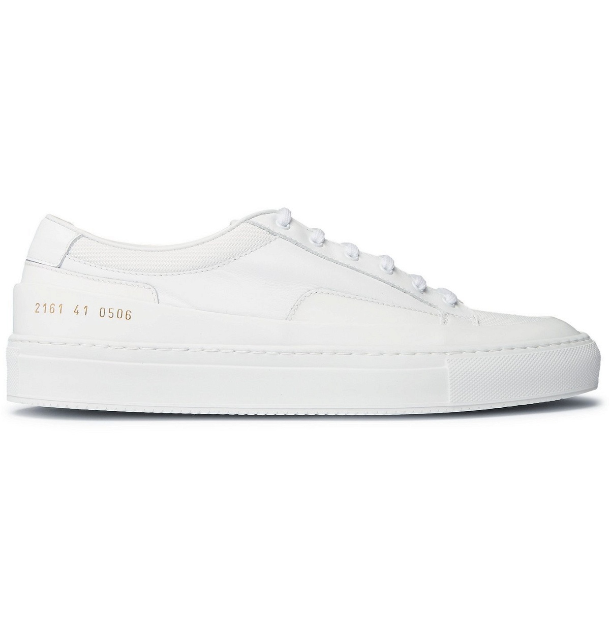 Common Projects - Retro Low Leather Sneakers - White Common Projects