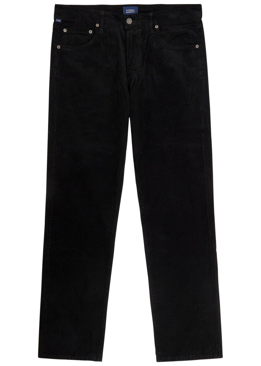Citizens OF Humanity Elijah Straight-leg Corduroy Jeans Black