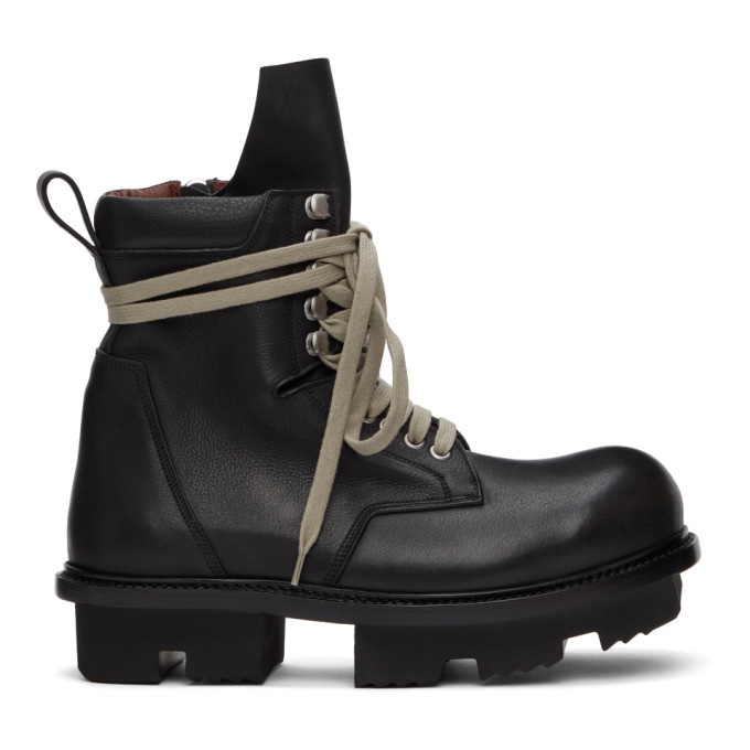 Photo: Rick Owens Black Army Megatooth Boot