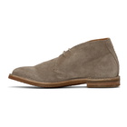 Officine Creative Grey Suede Waldorf Desert Boots