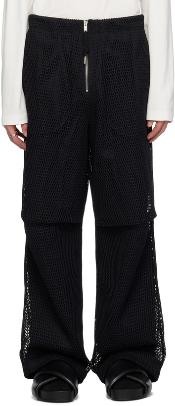 Photo: Jil Sander Black Layered Trousers