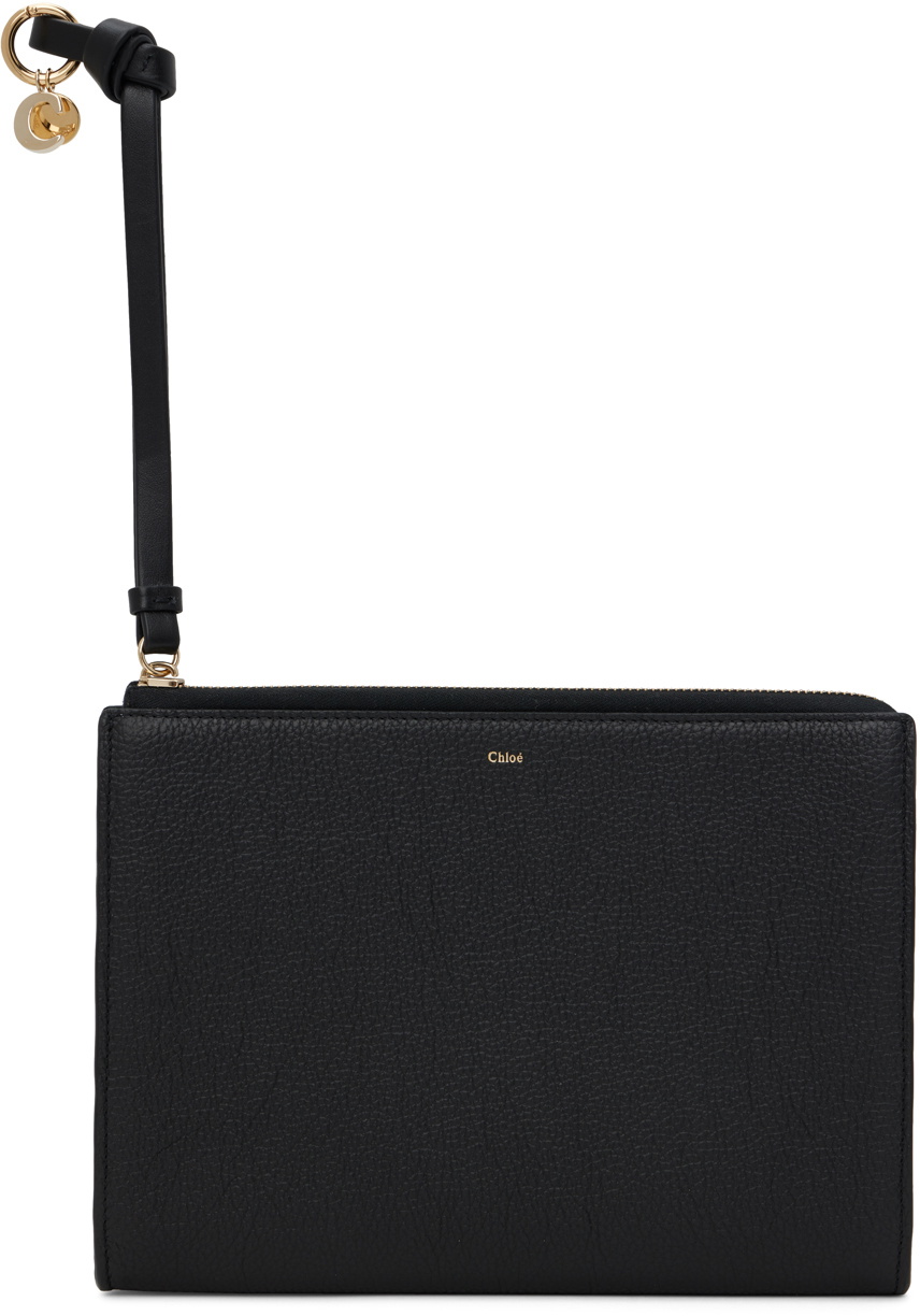 Chloé Black Alphabet Pouch