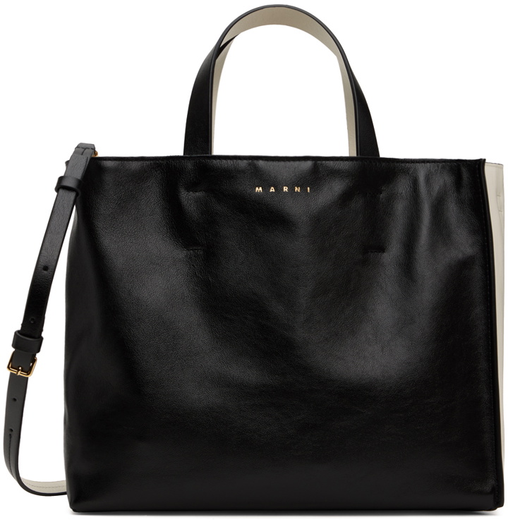 Photo: Marni White & Black Small Museo Tote