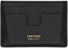 TOM FORD Black & Red Classic Card Holder