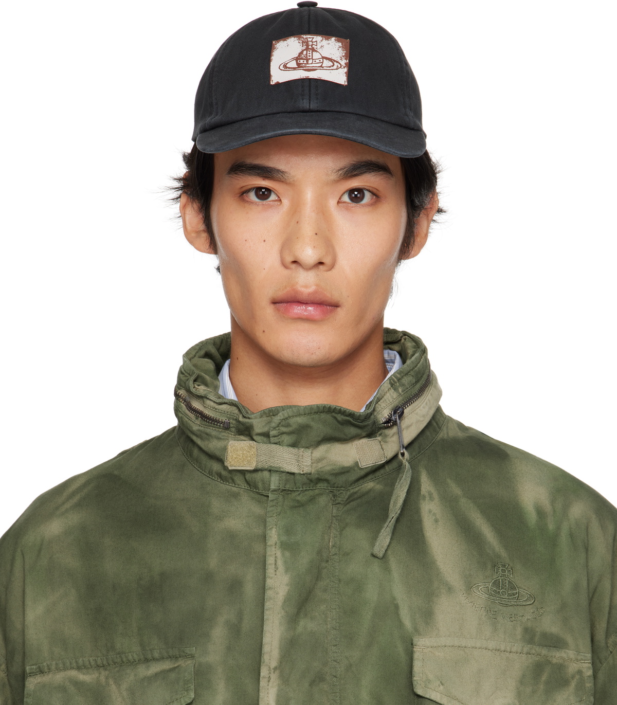 帽子 vivienne westwood Let It Rock Casquette Baseball Cap Suiting Check in BLACK-CHECK | Vivienne Westwood®