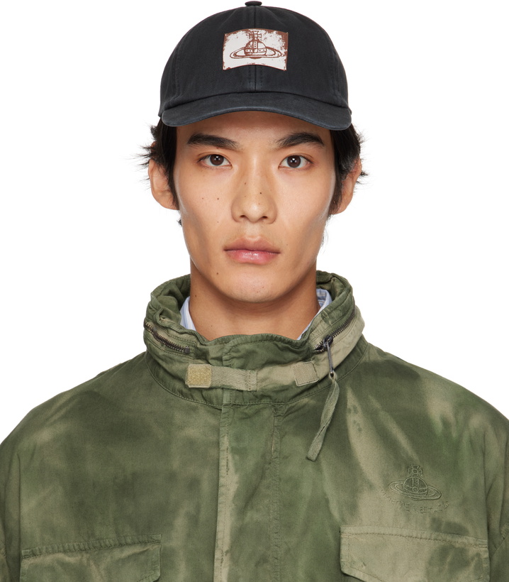 Photo: Vivienne Westwood Black Cotton Twill Baseball Cap