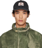 Vivienne Westwood Black Cotton Twill Baseball Cap