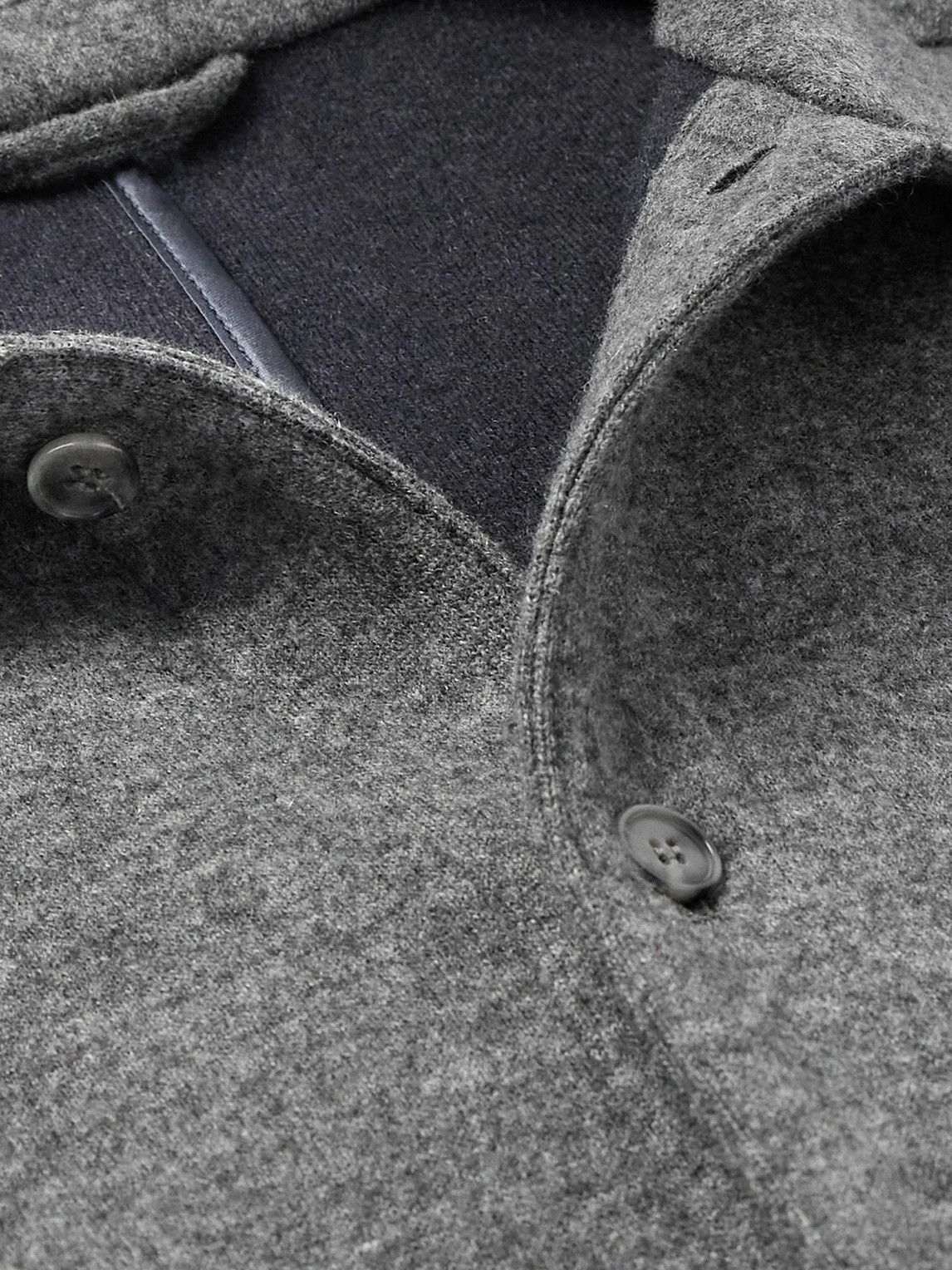 Thom Sweeney - Slim-Fit Cashmere-Blend Cardigan - Gray