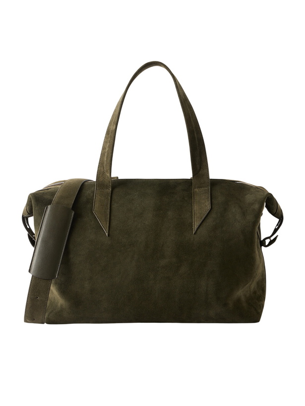 Photo: Métier - Nomad Suede Weekend Bag