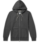 Reigning Champ - Mélange Loopback Cotton-Jersey Zip-Up Hoodie - Gray