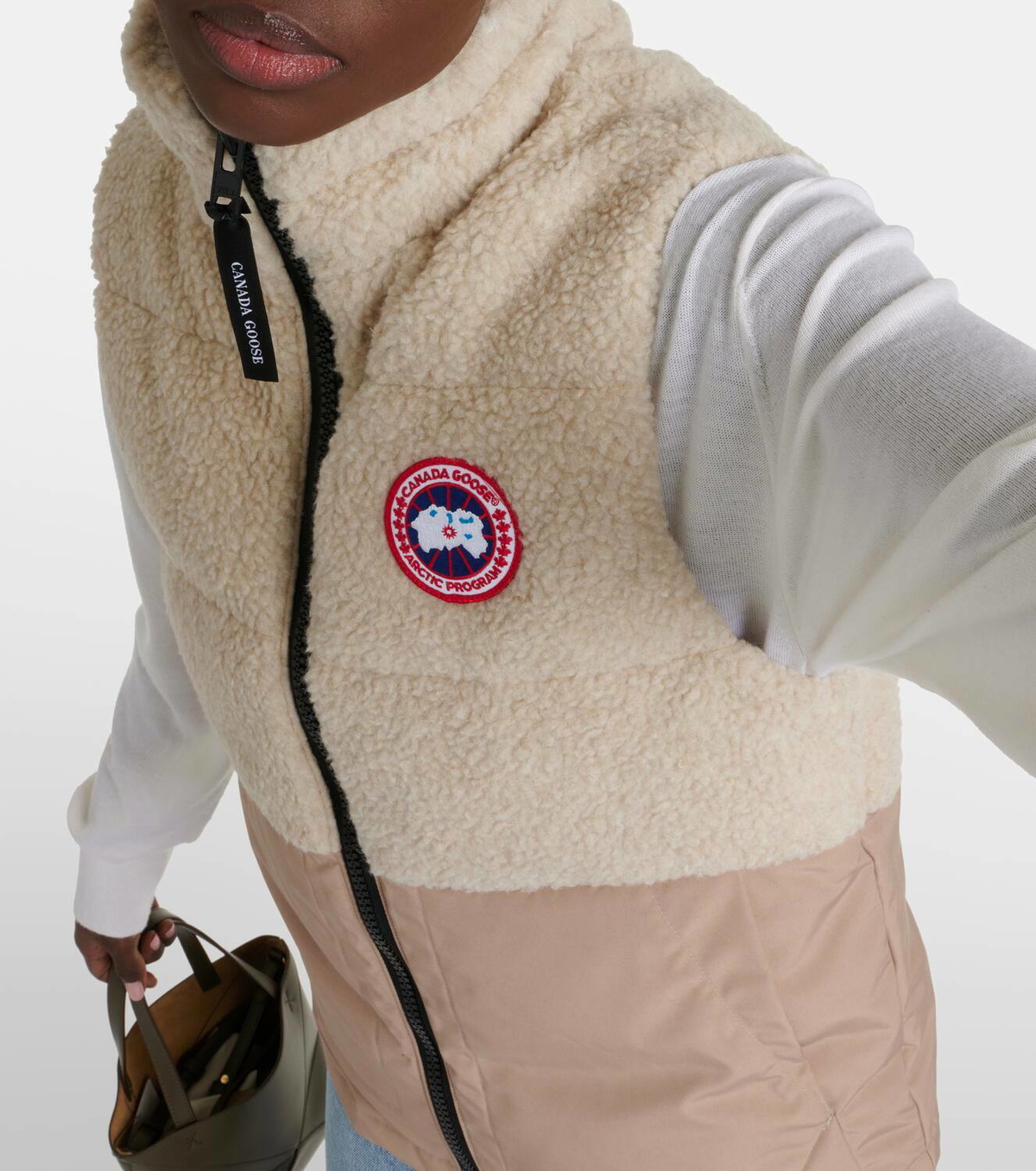 Canada Goose Elora fleece down vest Canada Goose