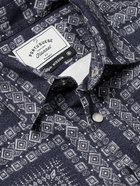 Portuguese Flannel - Printed Cotton-Flannel Shirt - Blue