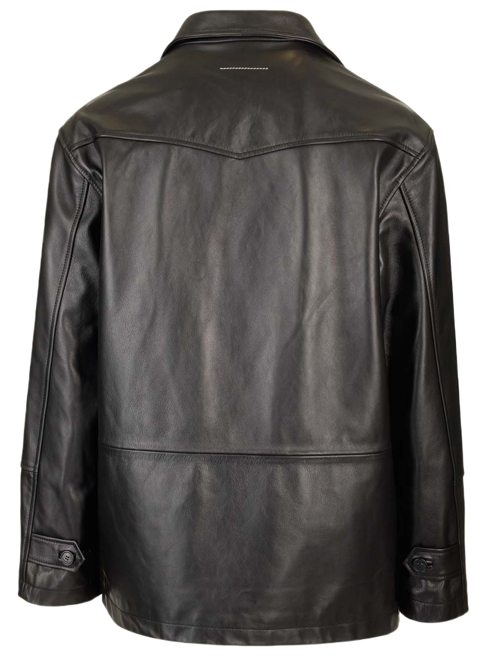MM6 Maison Margiela Leather Jacket MM6 Maison Margiela