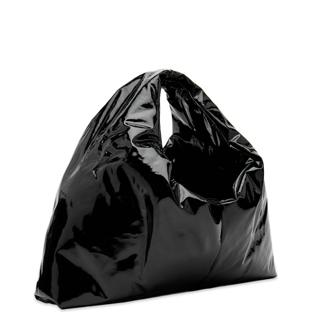 KASSL Editions Women's Bag Anchor Small Lacquer Cotton in Black