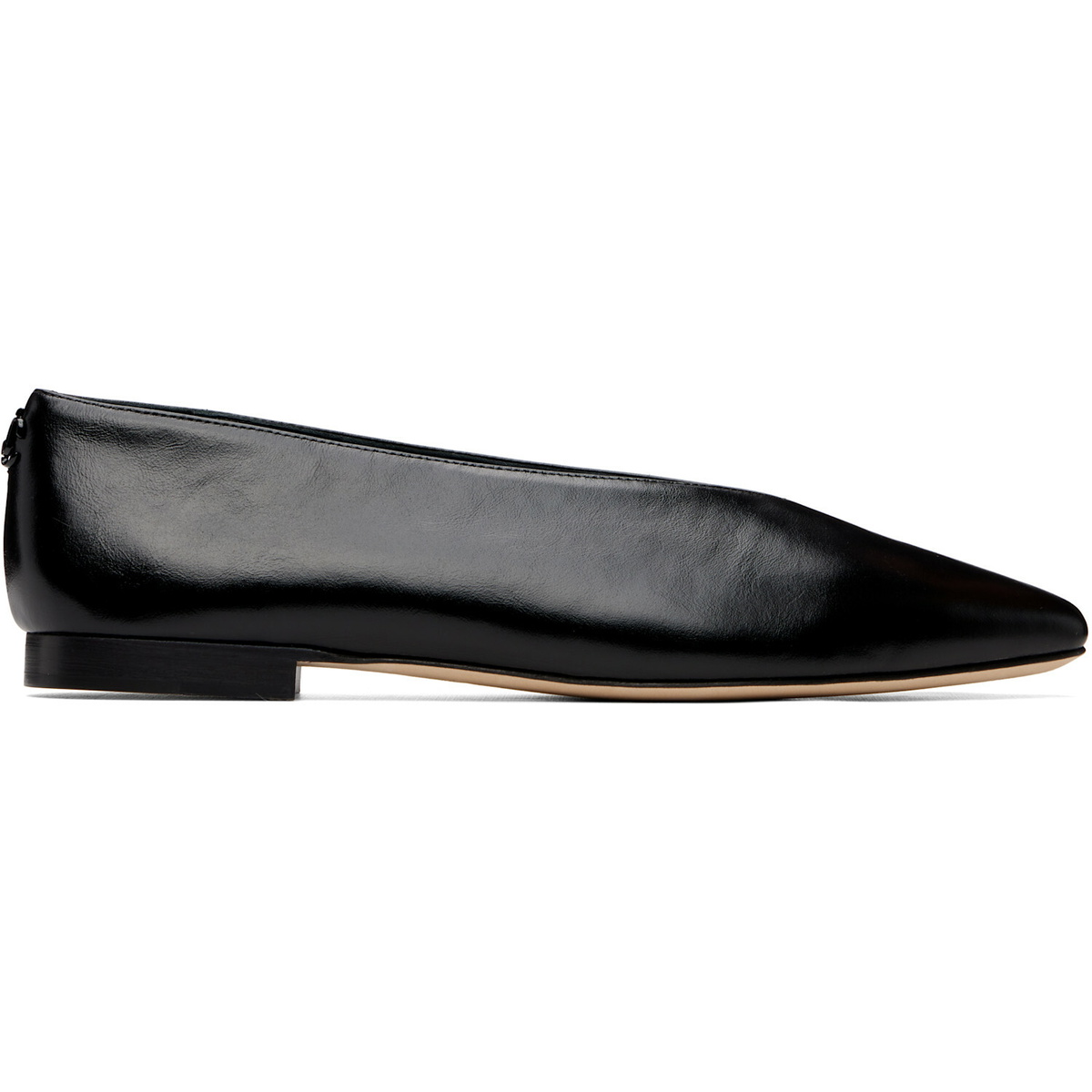 Jimmy Choo Black Margot Flat Loafers