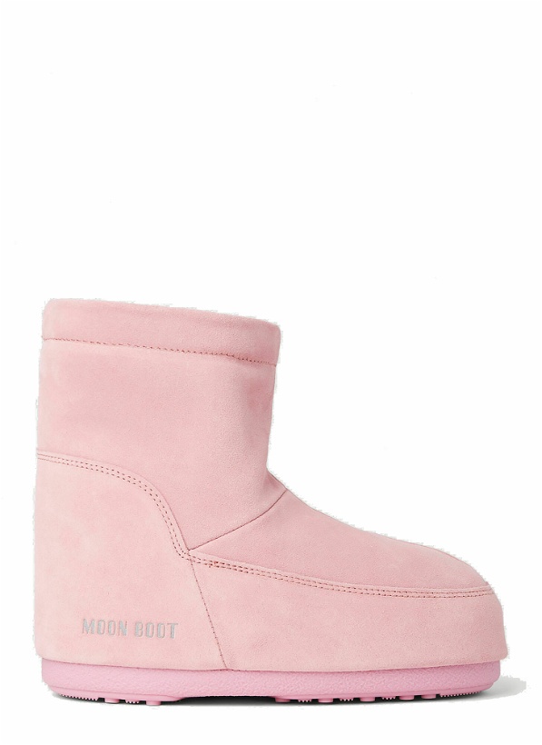 Photo: Moon Boot - No Lace Boots in Pink