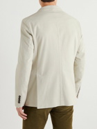 Massimo Alba - Unstructured Cotton-Blend Twill Blazer - Neutrals