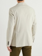 Massimo Alba - Unstructured Cotton-Blend Twill Blazer - Neutrals
