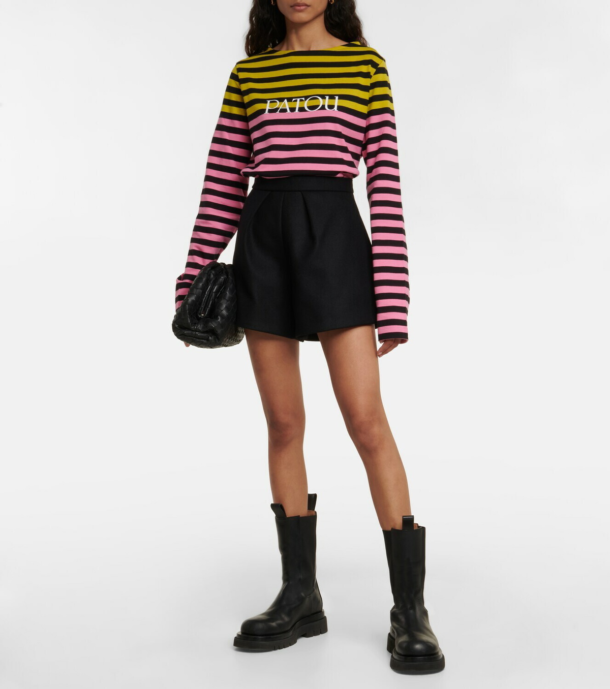 Patou Wool and cashmere shorts