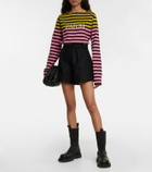 Patou Wool and cashmere shorts