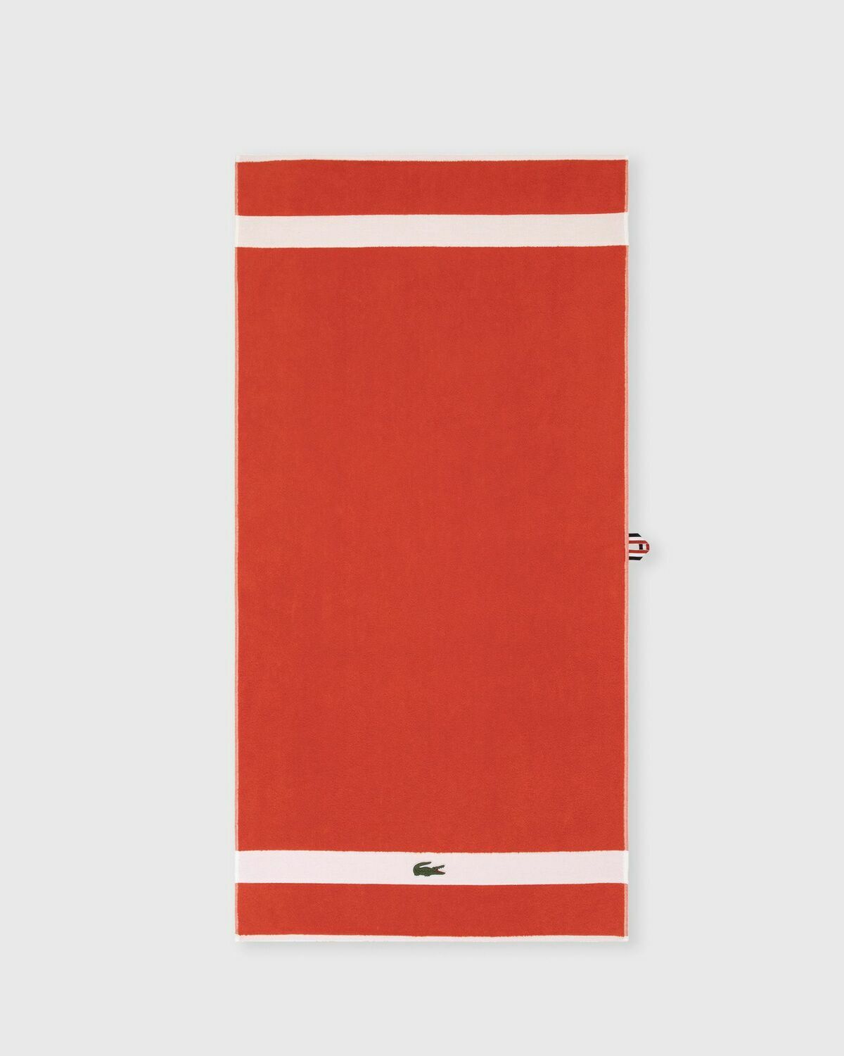 Lacoste Lcasual Towel 55 C Mx100 Cm Red Bathing