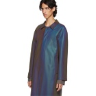 Sies Marjan Multicolor Reflective Blaine Raglan Coat