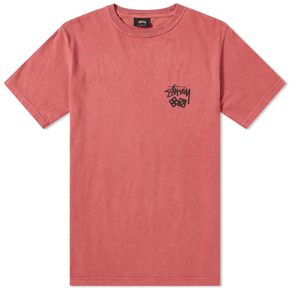 Stussy Dice Pigment Dyed Tee Stussy