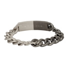 Maison Margiela Gunmetal Chain Bracelet