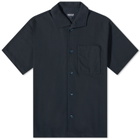 Arpenteur Men's Short Sleeve Coral Shirt in Midnight