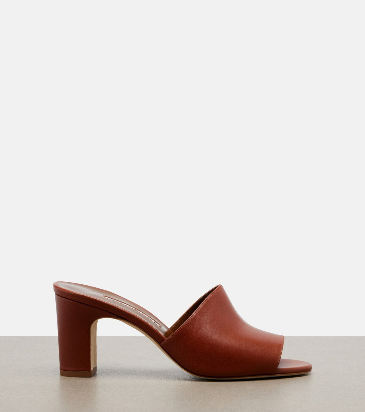 Manolo Blahnik Rapalla leather mules