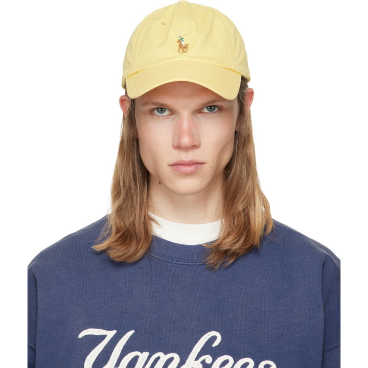 Photo: Polo Ralph Lauren Yellow Stretch-Cotton Twill Ball Cap
