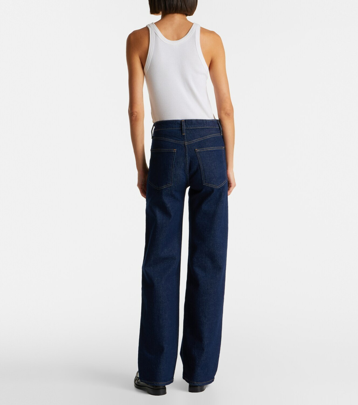 Agolde Harper mid-rise straight jeans