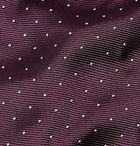 Paul Smith - 6cm Pin-Dot Silk-Faille Tie - Men - Burgundy