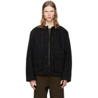 LEMAIRE Black Boxy Denim Jacket