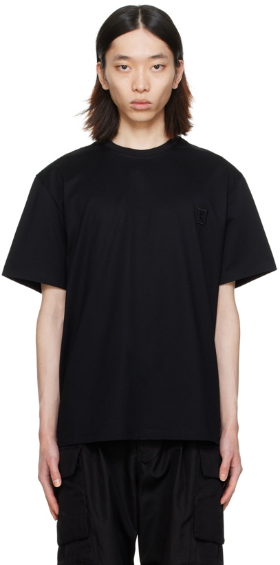 Photo: Wooyoungmi Black Embossed T-Shirt