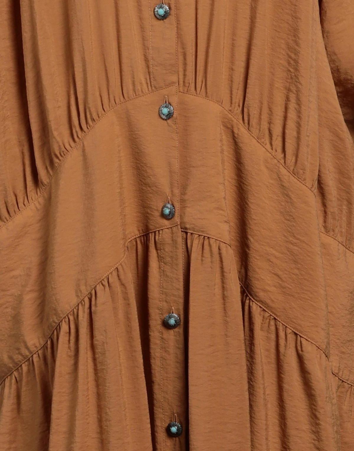 Fortela Womens Maxi dress Camel